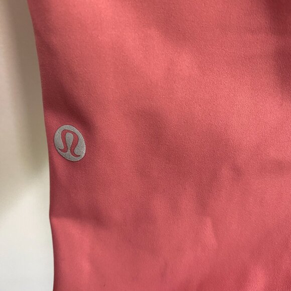 Peloton Lululemon Leggings Women 8 Pink Side Pockets High Rise We Go Far Align - Picture 4 of 11